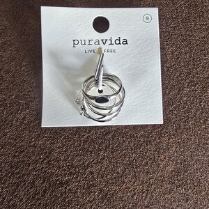 Pura Vida Silver Stackable Rings